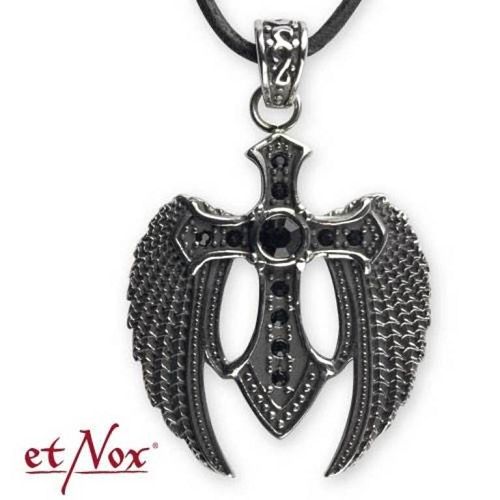obojok ETNOX - Winged Cross - SK4056