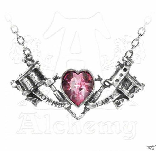 obojok Painted Lady Pendant - ALCHEMY GOTHIC - ULFP3