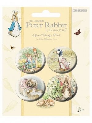 odznaky - Beatrix Potter - BP80167 - Pyramid Posters