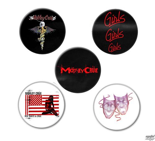 odznaky Mötley Crüe - DR FEELGOOD - RAZAMATAZ - BB028