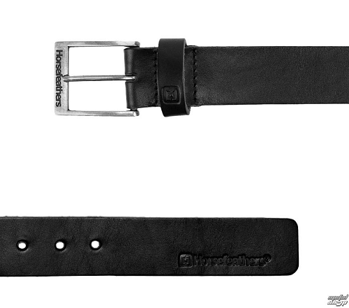 opasok HORSEFEATHERS - DUKE - BLACK - AA628G