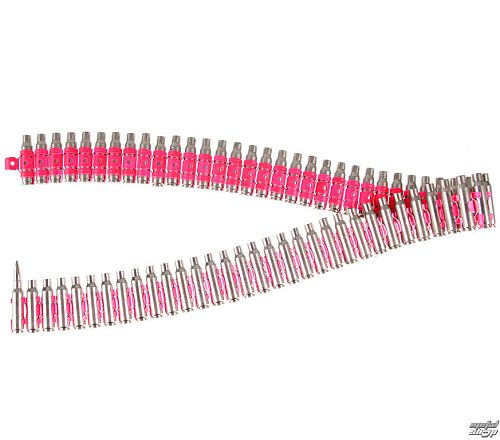 opasok Silver & Fluorescent - Pink Metal Bullet - B713