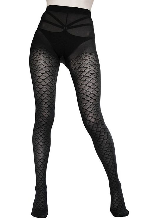 pančucháče KILLSTAR - Neoma - BLACK - K-BTM-F-2657