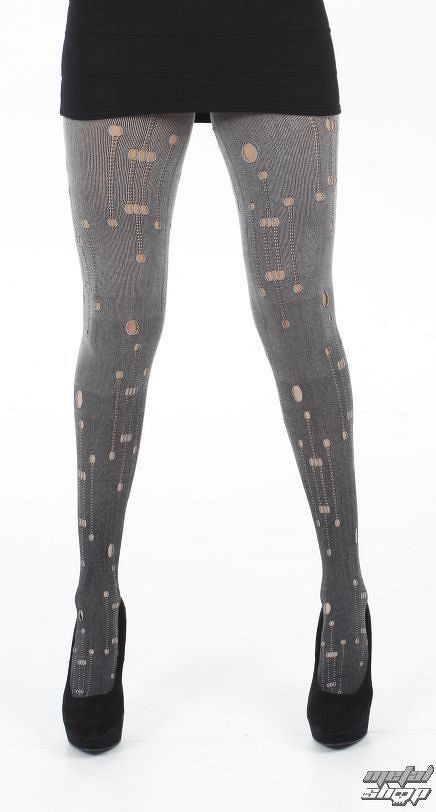 pančucháče PAMELA MANN - Scratch Tights - Grey - 054