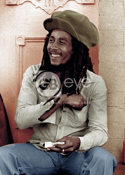 plagát - BOB MARLEY rolling 2 - LP0800 - GB posters