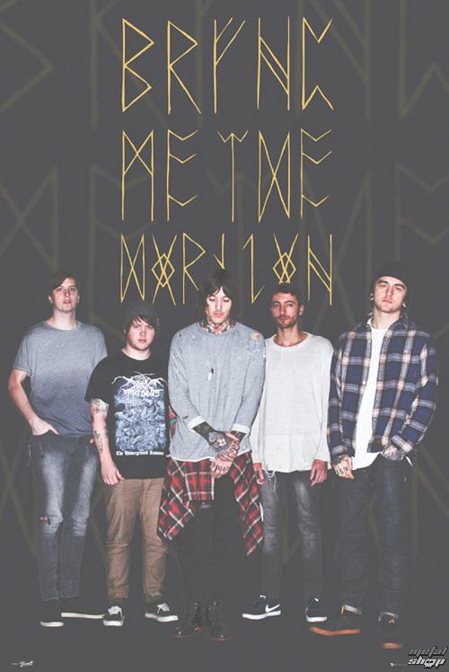 plagát Bring Me The Horizon - Group Black - LP1951