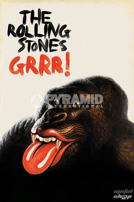 plagát Rolling Stons - GRR!
