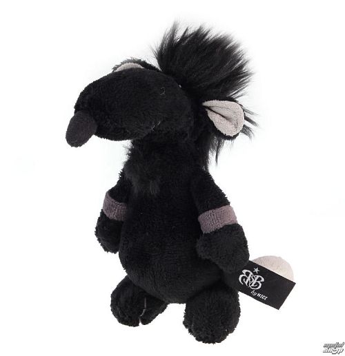 plyšová hračka ROCK STAR BABY - Rat - Black - 31323