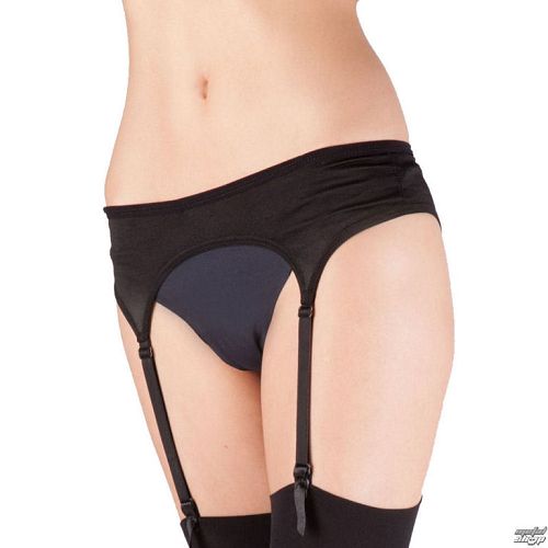podväzkový pás LEGWEAR - Satin - Black - SUSASB2BL1