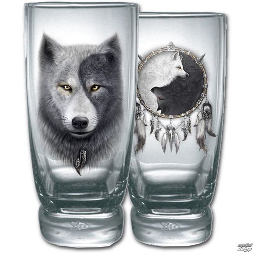 poháre (sada 2ks) SPIRAL - WOLF CHI - T118A001