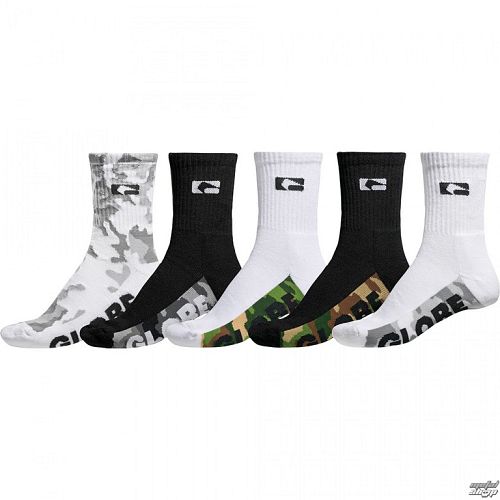 ponožky GLOBE - Malcom Crew - Camo - GB71039042