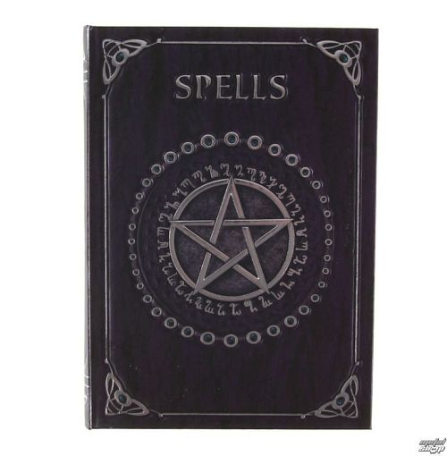 poznámkový blok Embossed Spell - Purple - B0146A3