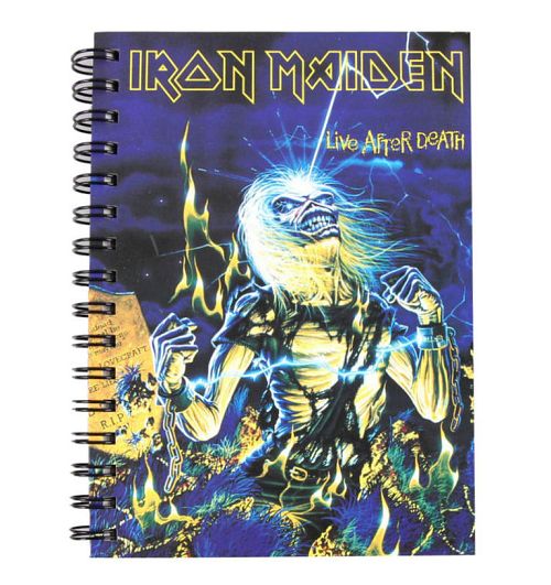 poznámkový blok Iron Maiden - A5HBWIM