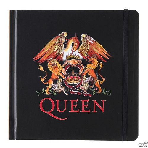 poznámkový blok Queen - Logo - ROCK OFF - QUNB01