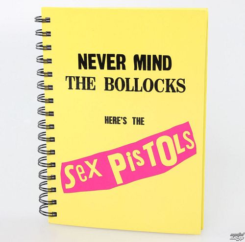 poznámkový blok Sex Pistols - A5HBWSP