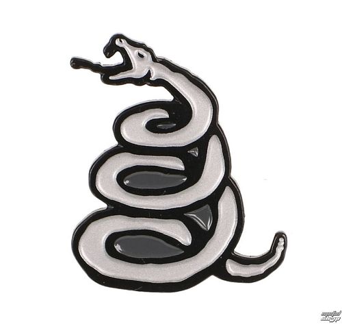 pripináčik Metallica - Snake - RTMTLBADGSNA
