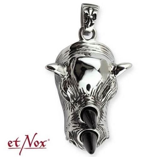 prívesok ETNOX - Black Horn Rhino - SK4002