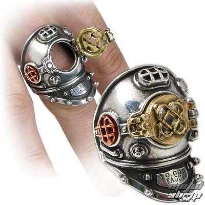 prsteň 700 Fathoms - ALCHEMY GOTHIC - R181