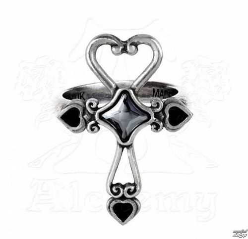 prsteň ALCHEMY GOTHIC - Amour Eternel - R211