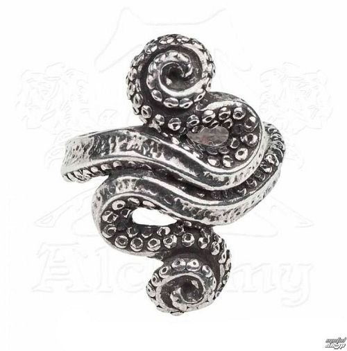 prsteň ALCHEMY GOTHIC - Kraken - R221