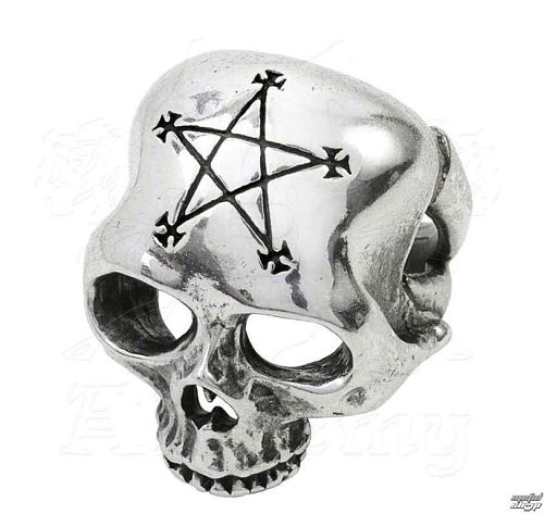 prsteň ALCHEMY GOTHIC - Necrogram - R204