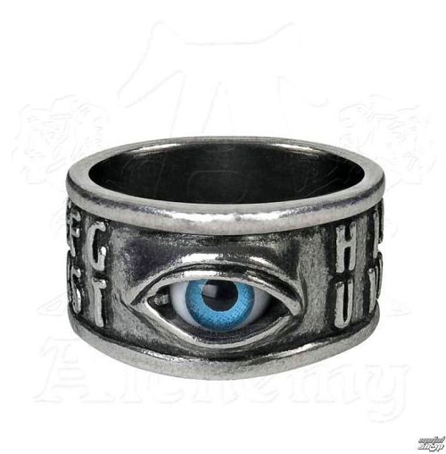 prsteň ALCHEMY GOTHIC - Ouija Eye - R215