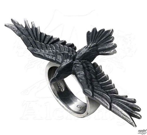 prsteň ALCHEMY GOTHIC - Pewter Ring - R205