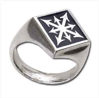 prsteň Chaos Signet' ALCHEMY GOTHIC - R99