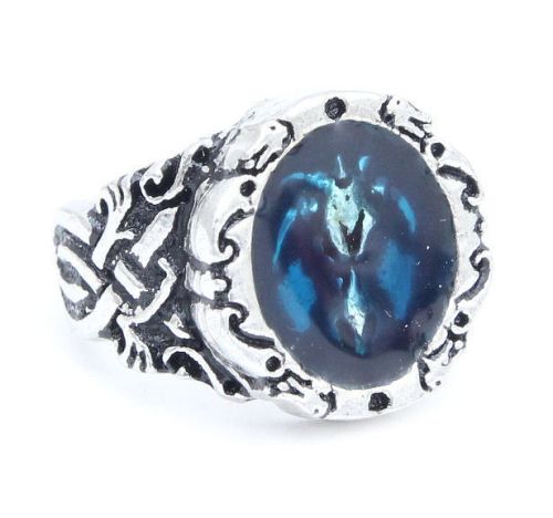 prsteň Dragons Celtica - ALCHEMY GOTHIC - R86