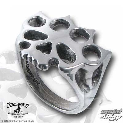 prsteň Duster-Face - Alchemy Gothic - ULR12