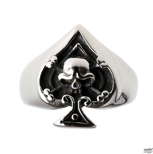 prsteň ETNOX - Ace of Spades - Skull - SR1401