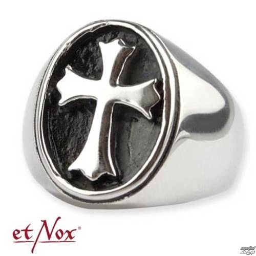 prsteň ETNOX - Cross Signet - SR1164
