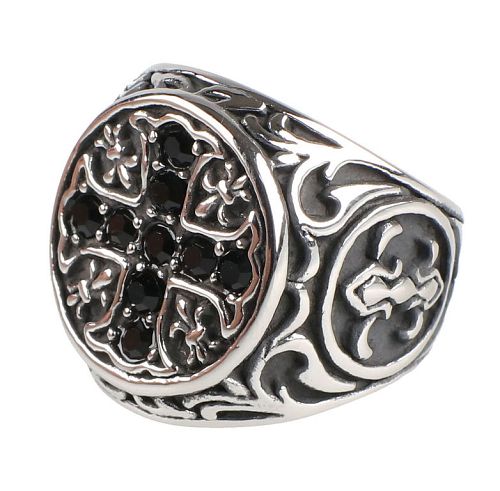 prsteň ETNOX - Crystal Cross - SR1184