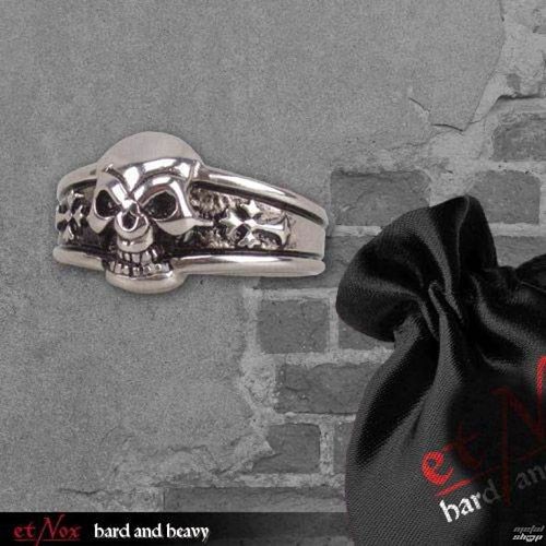 prsteň ETNOX - Dark Skull - SR826