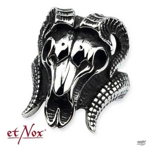 prsteň ETNOX - Ram Head - SR1408