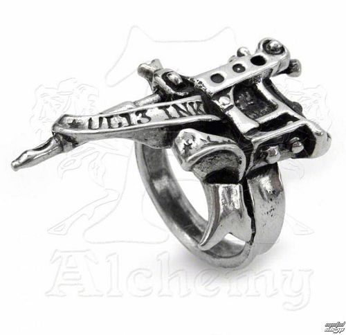 prsteň needle Gun - ALCHEMY GOTHIC - ULR8