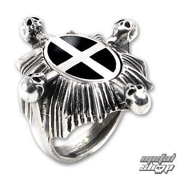 prsteň Saint Anko's Shield ALCHEMY GOTHIC - R159