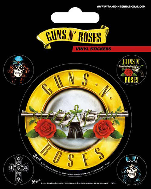samolepky Guns N' Roses - PYRAMID POSTERS - PS7221
