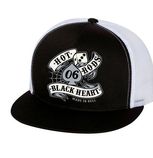 šiltovka BLACK HEART - LOLA - WHITE - BH181