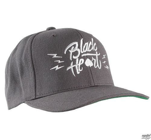 šiltovka BLACK HEART - Mark - Grey - BH006