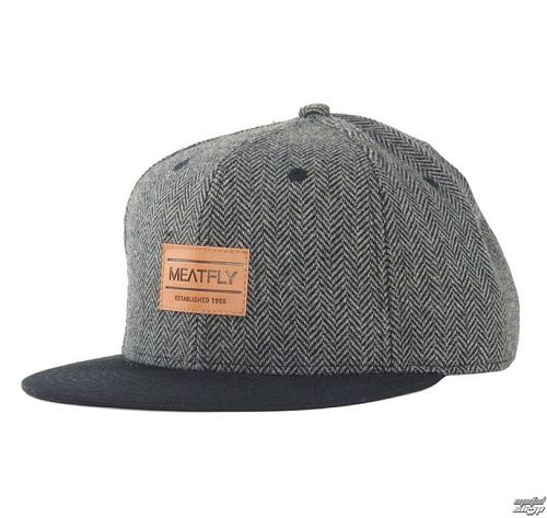 šiltovka MEATFLY - Exchange - B - Heather Gray - MEAT077