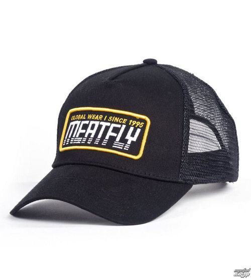 šiltovka MEATFLY - Garage trucker - C-Black - MEAT004