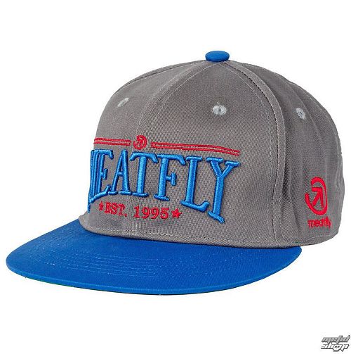 šiltovka MEATFLY - MF SNAP ESTABLISHED B - Grey / Blue