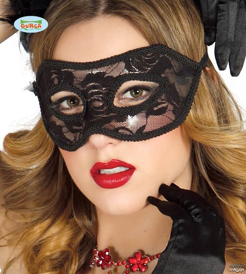 škraboška SEXY BLACK - 12701