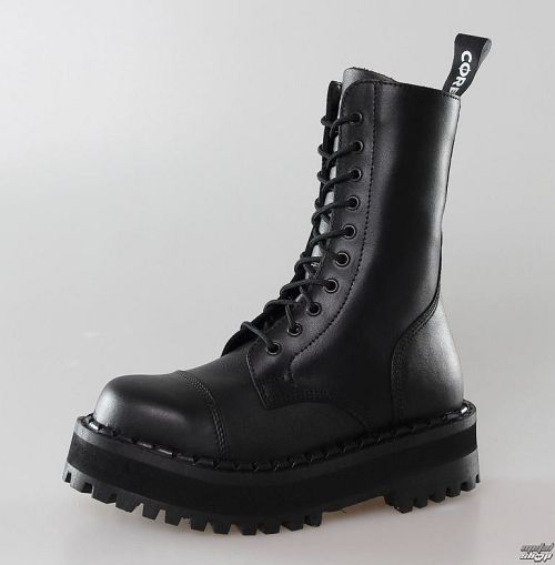 topánky ALTERCORE - 10dírkové - Black - 353