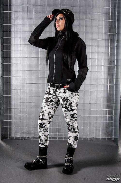 topánky DEMONIA - ROCKER 56 - BLK/PU