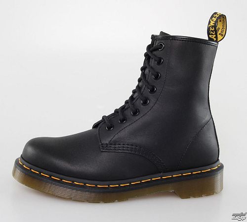 topánky DR. MARTENS - 8 dierkové - 1460 - BLACK Grease