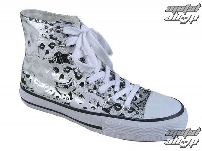 topánky DRAVEN - MISFITS RANDOM - MCMF028 BLK/WHT