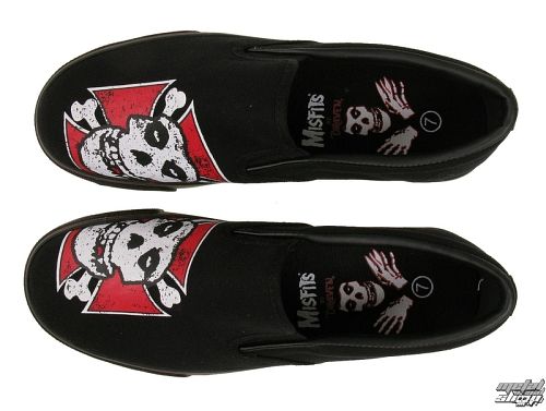 topánky DRAVEN - MISFITS Rider - MCMF 029 - BLK Black