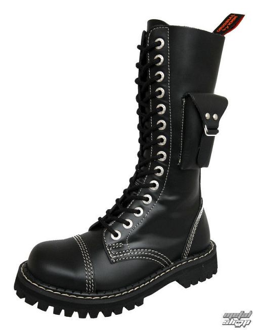 topánky KMM 14dírkové - Black - 140/KZ